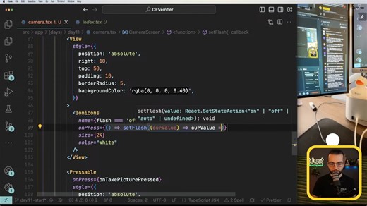 React Native Vision Camera 相机应用 - DEVember 第 11 天