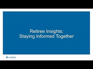 Retiree Insights: Staying Informed Together