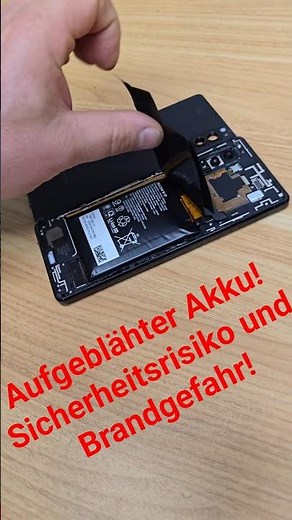 My smartphone battery is swollen | What to do if the battery is at risk of exploding? #m1molter