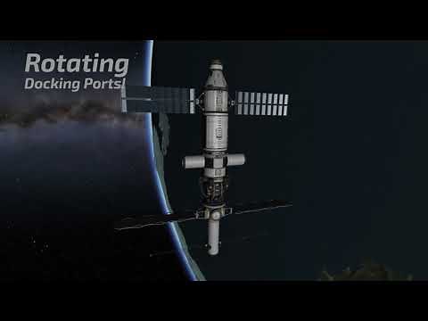 KSP Loading... Preview: Rotating Docking Ports
