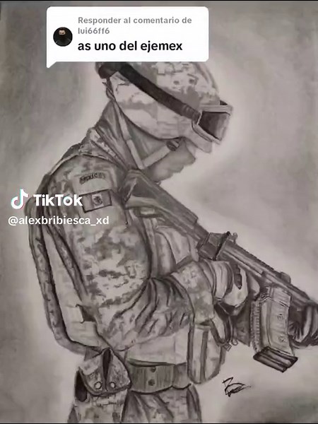 Dibujos de soldados: Cómo dibujar militares fáciles