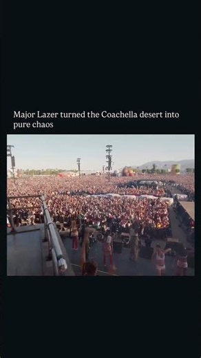 Major Lazer Turned Coachella Into Absolute Chaos 🔥 Thousands of Fans Went Wild