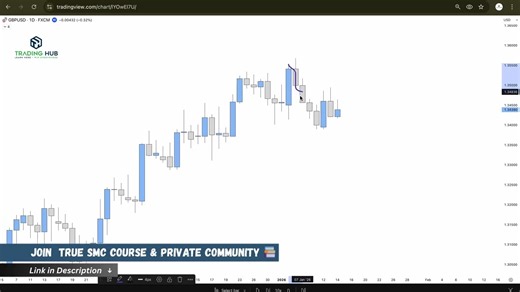TRADING HUB——真正有效的每日偏差 入场模型（高精度）🔥