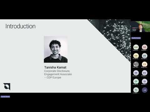 CDP Ireland Network Disclosure Training July 2025