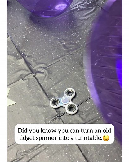 DIY Fidget Spinner Lazy Susan Turntable Tutorial