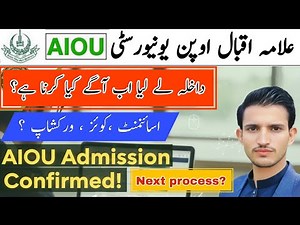 AIOU Complete Study Process 2025 | What to Do After Admission Confirmation