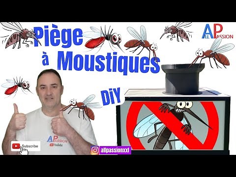 COMMENT faire un PIEGE A MOUSTIQUE EFFICACE ! DiY