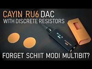 Cayin RU6 is the Most Affordable Discrete R-2R DAC on the market!