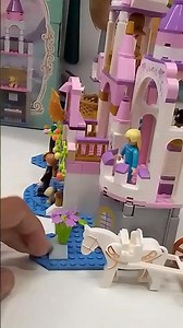 Unboxing “520+ Pieces Princess Lego Castle 🏰 | Magical Pink House Build ✨ | Toy #Shorts#toys #lego