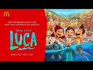 June 2021 Disney Pixar Luca Happy Meal McDonald's USA