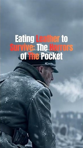 Eating Leather to Survive The Horrors of the #history #military #militaryhistory #ww2 #worldwarii