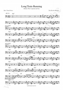The Doobie Brothers - Long Train Running | Bass Transcription | Tiran Porter