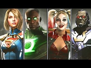 INJUSTICE 2 All Super Moves (ALL CHARACTERS)