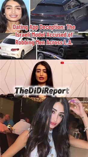 TheDiDiReport on Instagram: "She was a ‘Playboy’ and OnlyFans model—now, Adva Lavie is a wanted fugitive. The woman is accused of using social media and dating apps to lure and rob elderly men in Malibu and L.A. County. New claims reveal other victims, including a podcast cast. We break down the details of the ‘Glamour Burglar’ case and the search for the suspect.#AdvaLavie #MalibuMostWanted #TrueCrime #DatingAppScam #LAPD #OnlyFansModel #CrimeNews #LosAngeles #CelebrityGossip #Malibu #Wanted #S