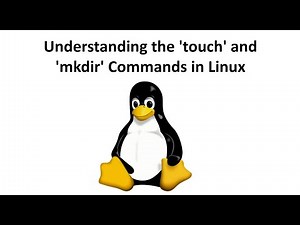 Linux Fundamentals: touch & mkdir