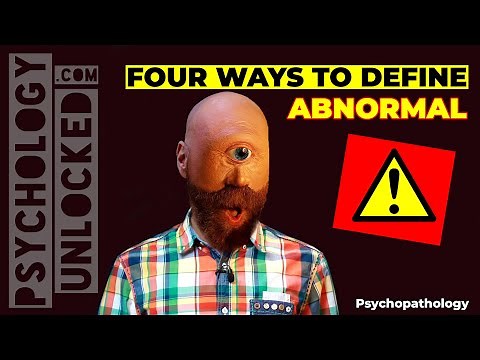 ⚠️ Four Ways to Define Psychological Abnormality ⚠️ Abnormal Psychology ⚠️ Psychopathology