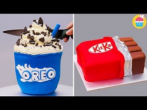 Kitkat & Oreo decoración de pasteles | Illusion Cake Decorating Ideas | DeliWow