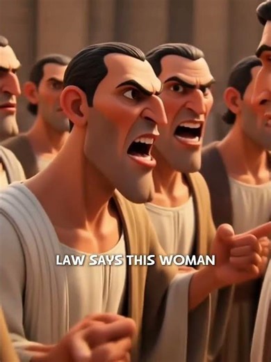 He Who Is Without Sin... – Jesus and the Woman Caught in Adultery – A Powerful Bible Story of Mercy