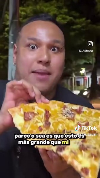 Prueba la pizza más grande de Cali