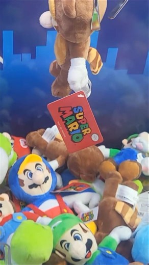 Super Mario Claw Machine