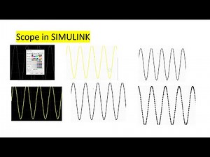 How to use the scope block in Simulink