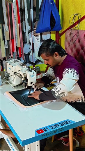 Car Seat Cover folding design stitching tutorial #shorts #viralvideo #sewing