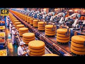 Inside a Modern Biscuit Factory 🏭 | How Dough Turns into Crispy Biscuits (Full Process)