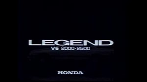 [車CM][CM集]ホンダ　初代レジェンドのCM集