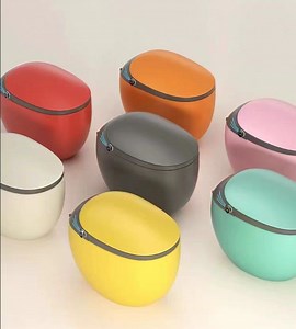 [Hot Item] High Quality Orange Grey Color Electric Automatic Self Cleaning Integrated Egg Shaped Intelligent Smart Toilet