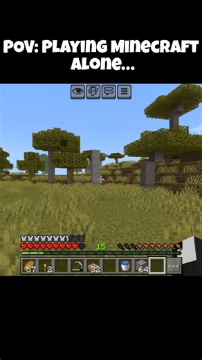 You’re Playing Minecraft and Something Feels Wrong… 😳 #minecraft