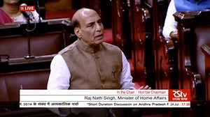 51K views · 2.6K reactions | Statement while replying in Rajya Sabha during short duration discussion on Andhra Pradesh Reorganisation Act, 2014 | Rajnath Singh | Facebook
