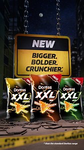 7K views · 67 reactions | NEW Doritos XXL – Bigger, Bolder, Crunchier* – available at Coles, independent supermarkets & convenience stores now. *than standard Doritos range | Doritos | Facebook