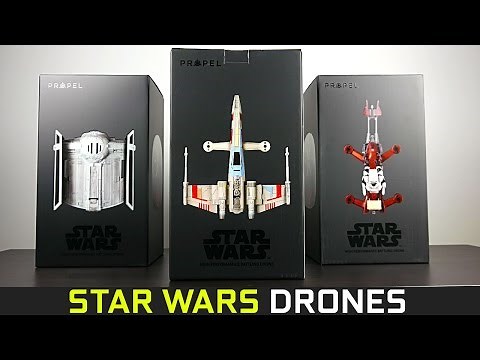 Propel Star Wars Drones - Unboxing & Overview