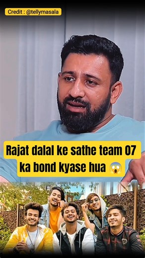 Rajat dalal talking about faisu or team 07 😱 end Tak dekho #shorts #viralvideo #youtubeshorts #viral