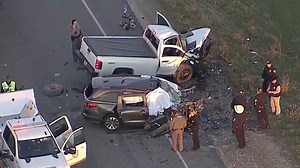 Six killed in horrific highway crash after vehicles collided head-on