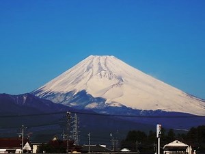 三島市から見る富士山