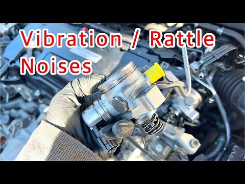 Honda Accord High Pressure Fuel Pump Vibration / Rattle Noises - Direct Injection Fuel Pump Replace
