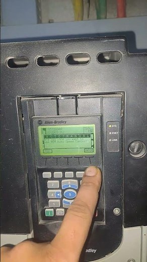 Powerflex 753 Auto/ manual operation frome Hmi