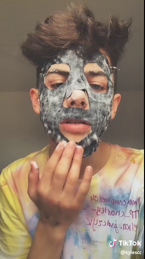 i had an allergic reaction to this foaming face mask 😂🙀 #foryou #foryoupage #fyp #feautureme