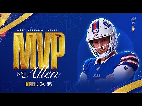 Presenting the 2024 NFL MVP: Josh Allen | Buffalo Bills