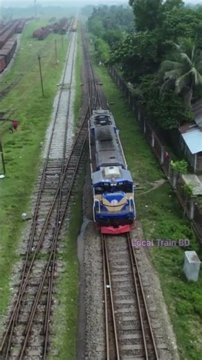 EMD GT42AC Locomotive from Progress Rail, USA in Bangladesh Railway. #new #engine #shorts
