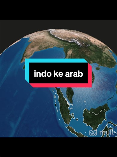 Trend Peta Jarak Jauh: Indo ke Arab dan Lainnya