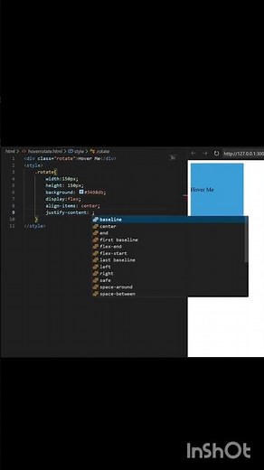 rotating card with css#coding #htmlcss #css