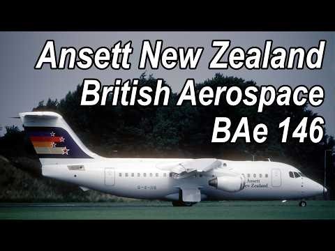 Ansett New Zealand's BAe 146 Whisperjets - Every ZQ Whisperjet explained