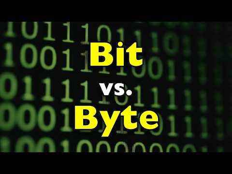 What’s the Difference Between ‘Bit’ and ‘Byte’? [ID0605]