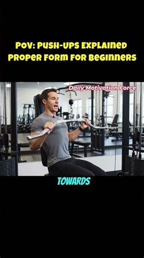 Day 6 : How to Do Push-Ups Correctly #motivation #mindset #viral #fitness #gym #shorts #trending