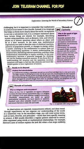 NCERTClass 9 Science Chapter 1 Exploration | Entering the World of Secondary Science | NCERT 2026
