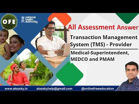 TMS Provider | Medical-Superintendent, MEDCO and PMAM | Answer
