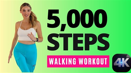 足不出户走5000步 (4K) | Yanafit 40分钟步行燃脂