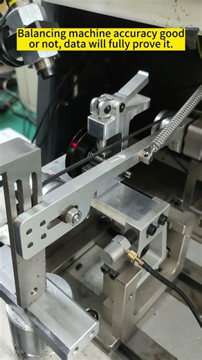 Dynamic balance test of vacuum cleaner rotor assembly - Zero Dynamic.